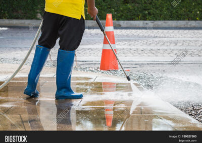 Power Washing Services - Parking Lots